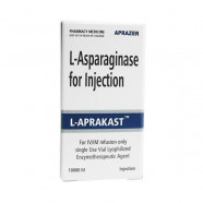 Купить Аспарагиназа (L аспарагиназа) L-Aprakast 10000 МЕ лиоф. для приг. р-ра для инъек. №1 в Челябинске